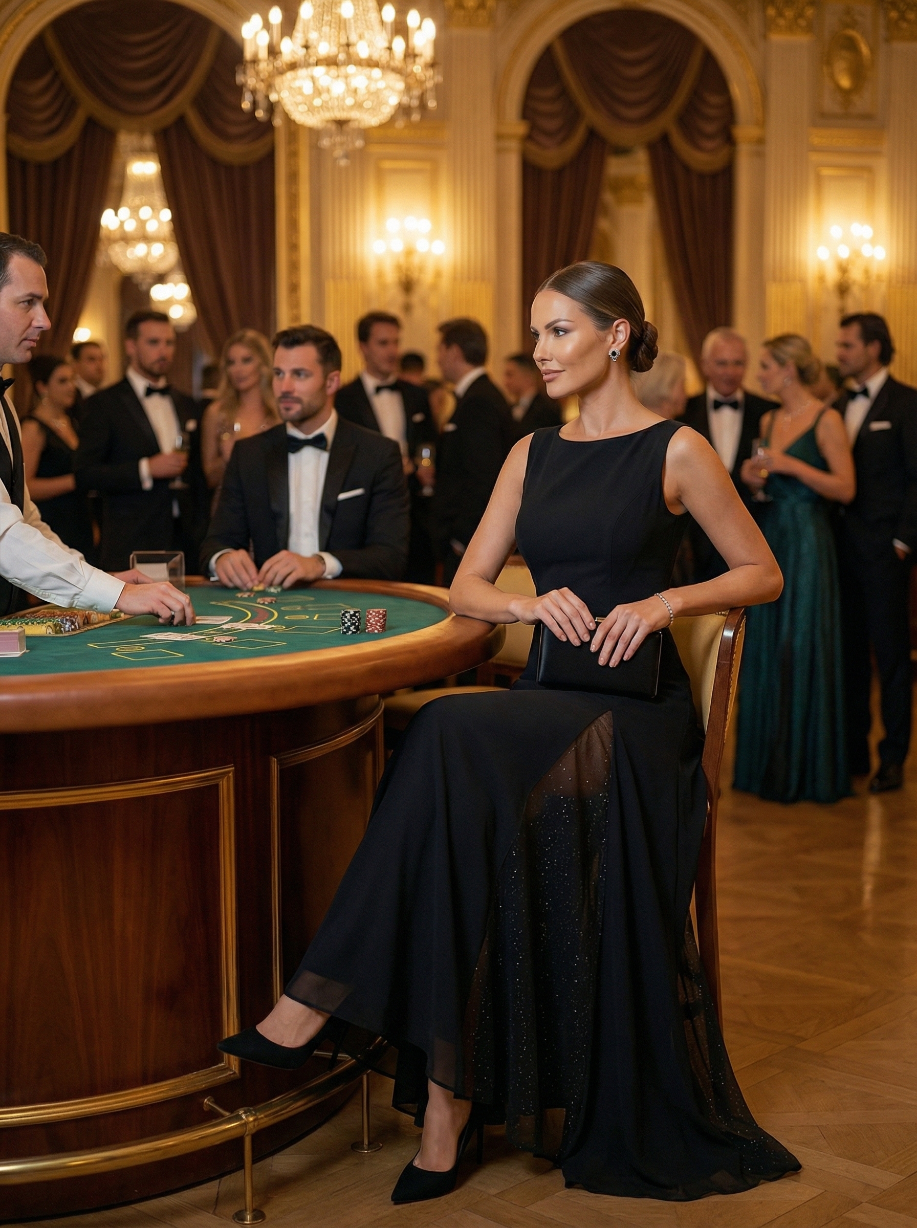 Atelier Dress "THE FIRE WITHIN" — Starlight - image 17