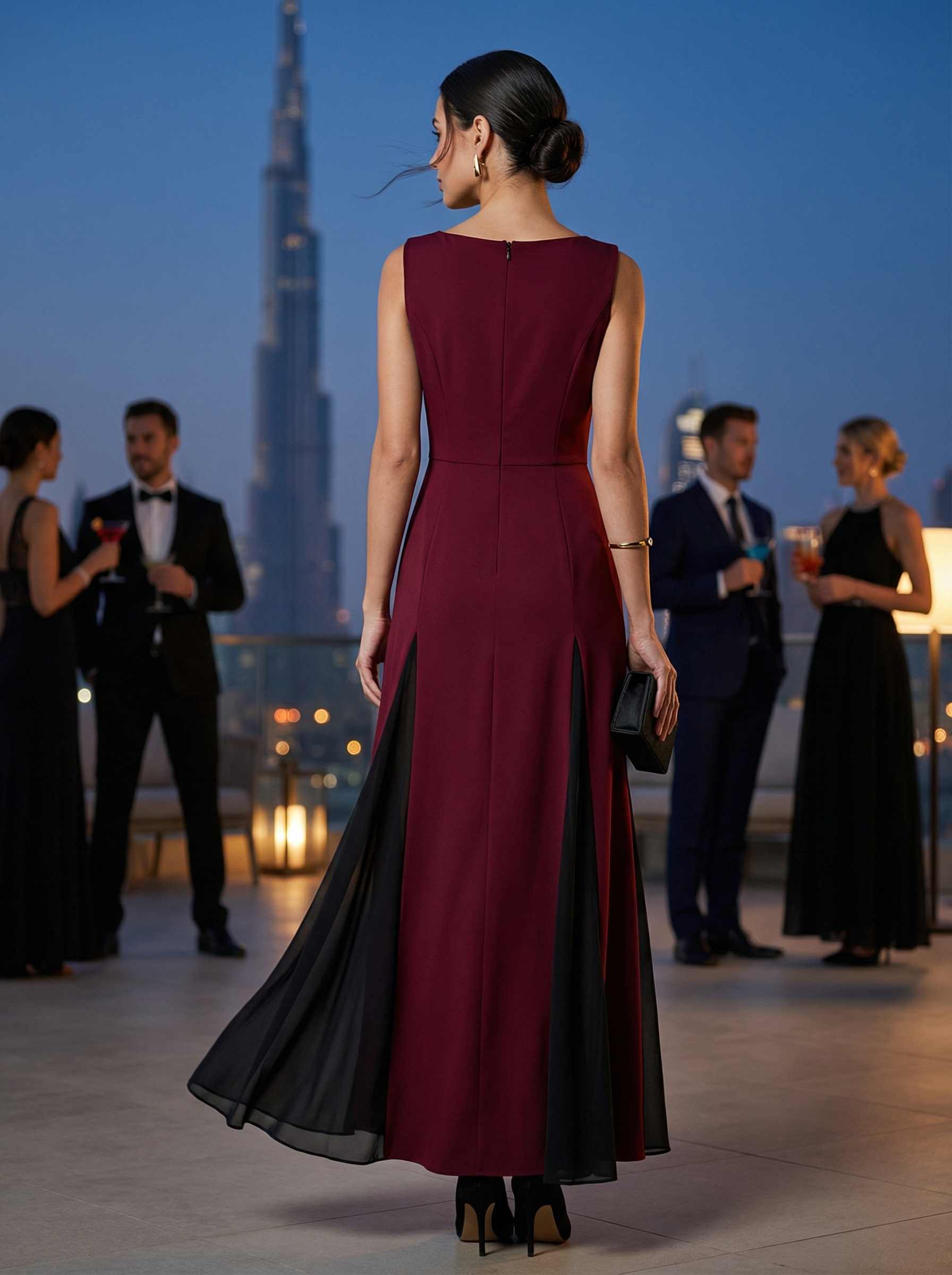 Atelier Dress "THE FIRE WITHIN" — Inverse