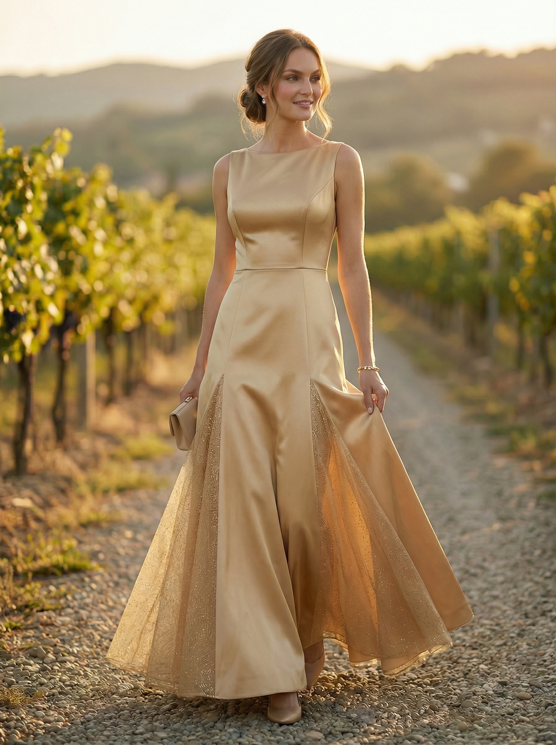 Atelier Dress "THE FIRE WITHIN" — Golden Hour - image 3