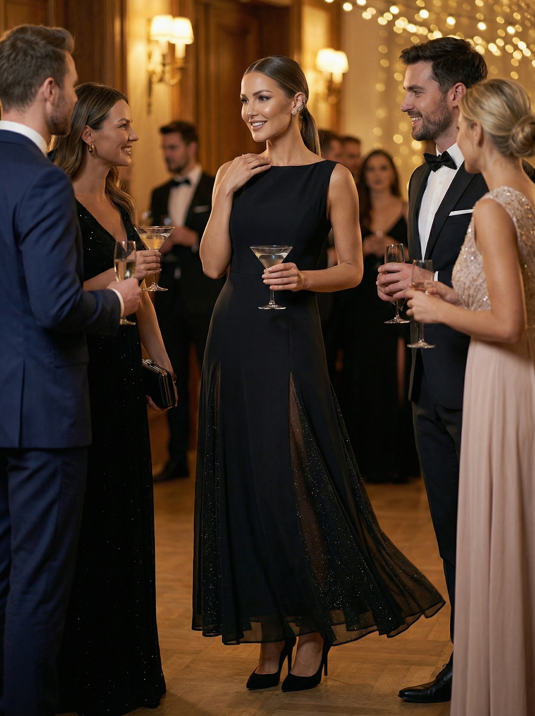 Atelier Dress "THE FIRE WITHIN" — Starlight - thumbnail 5