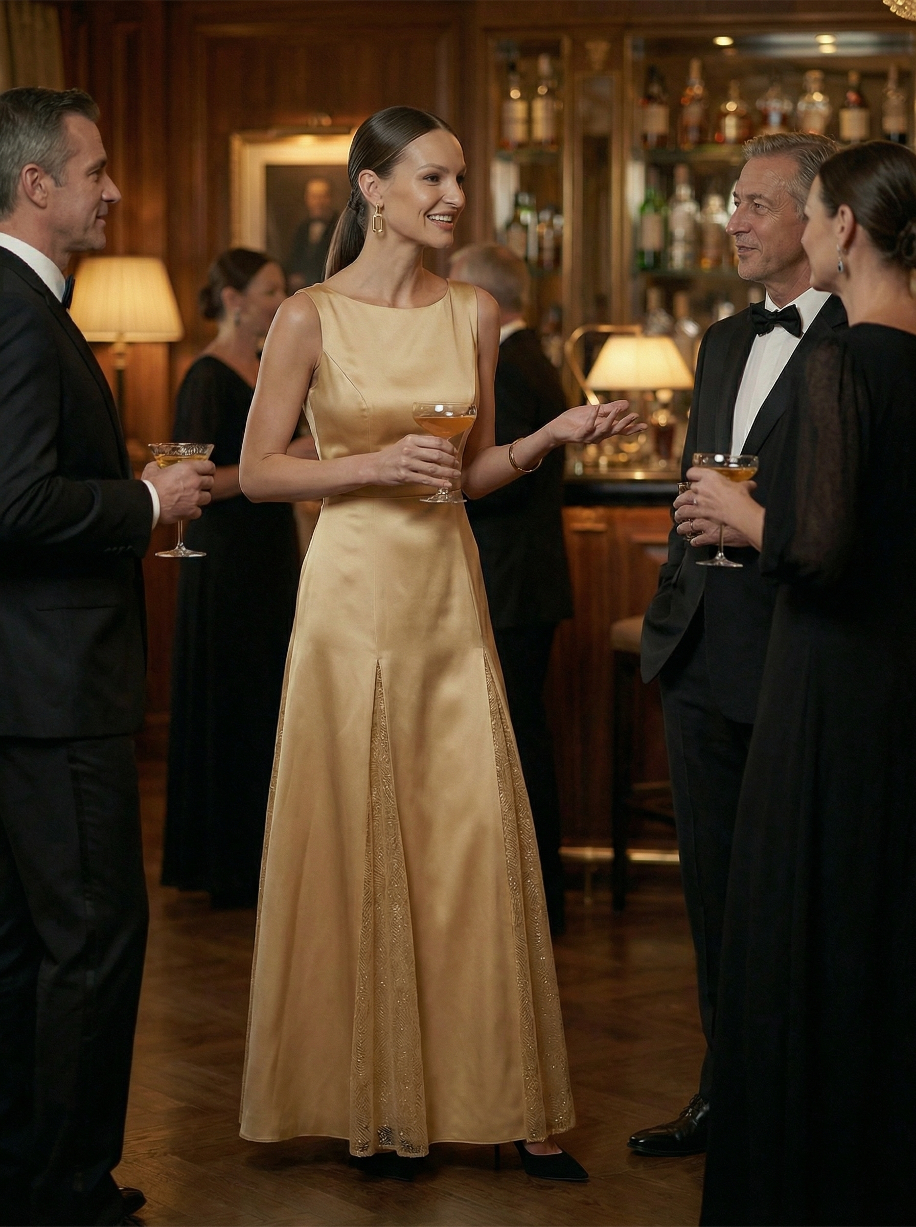 Atelier Dress "THE FIRE WITHIN" — Golden Hour - image 17