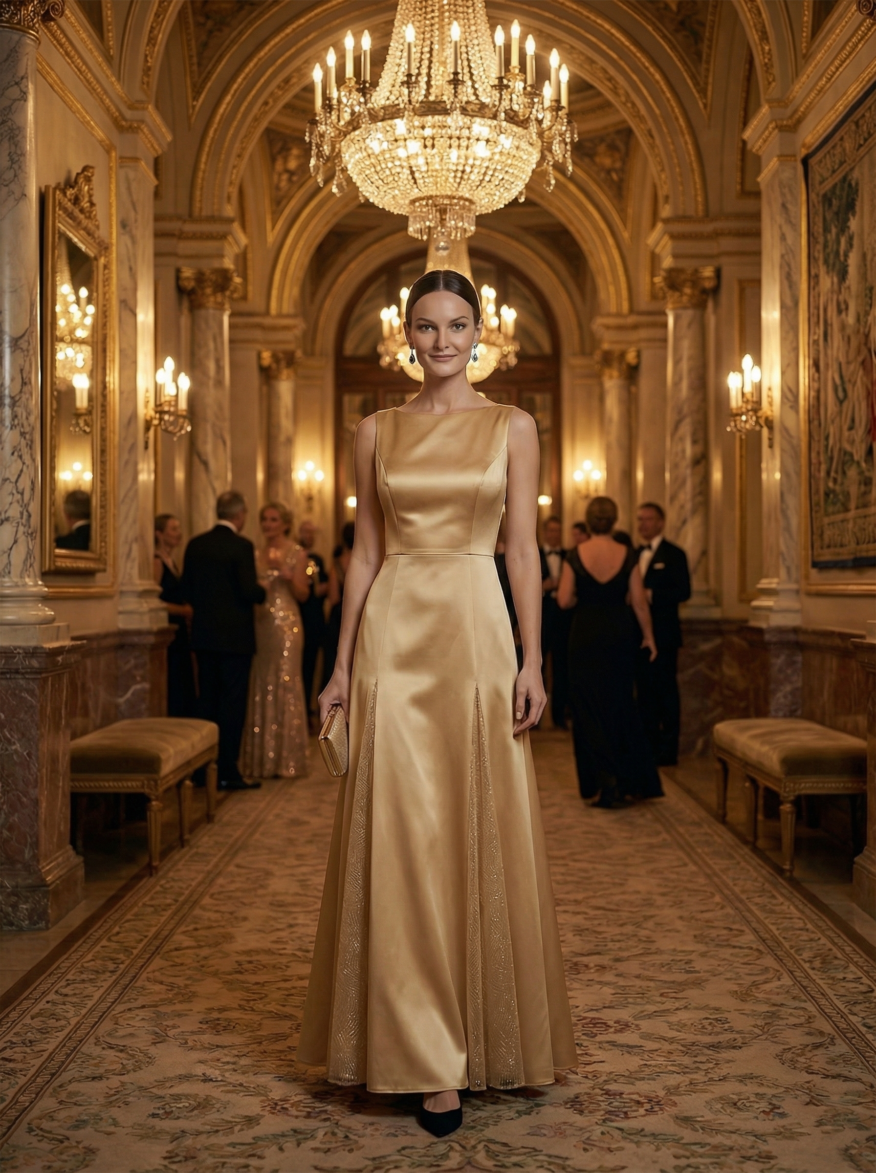 Atelier Dress "THE FIRE WITHIN" — Golden Hour - thumbnail 9