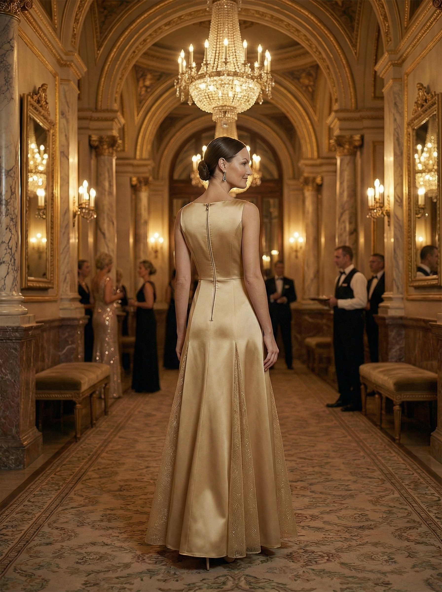 Atelier Dress "THE FIRE WITHIN" — Golden Hour - image 15