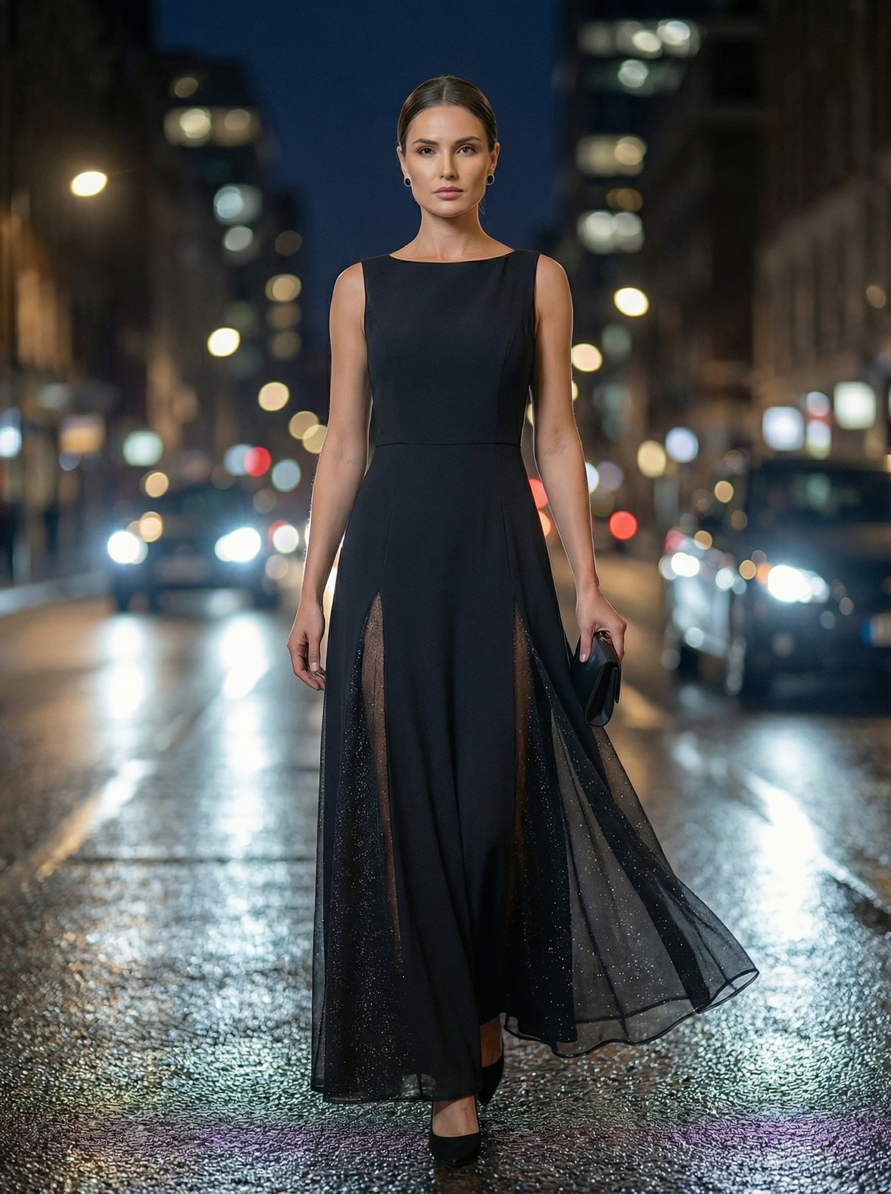 Atelier Dress "THE FIRE WITHIN" — Starlight - thumbnail 1