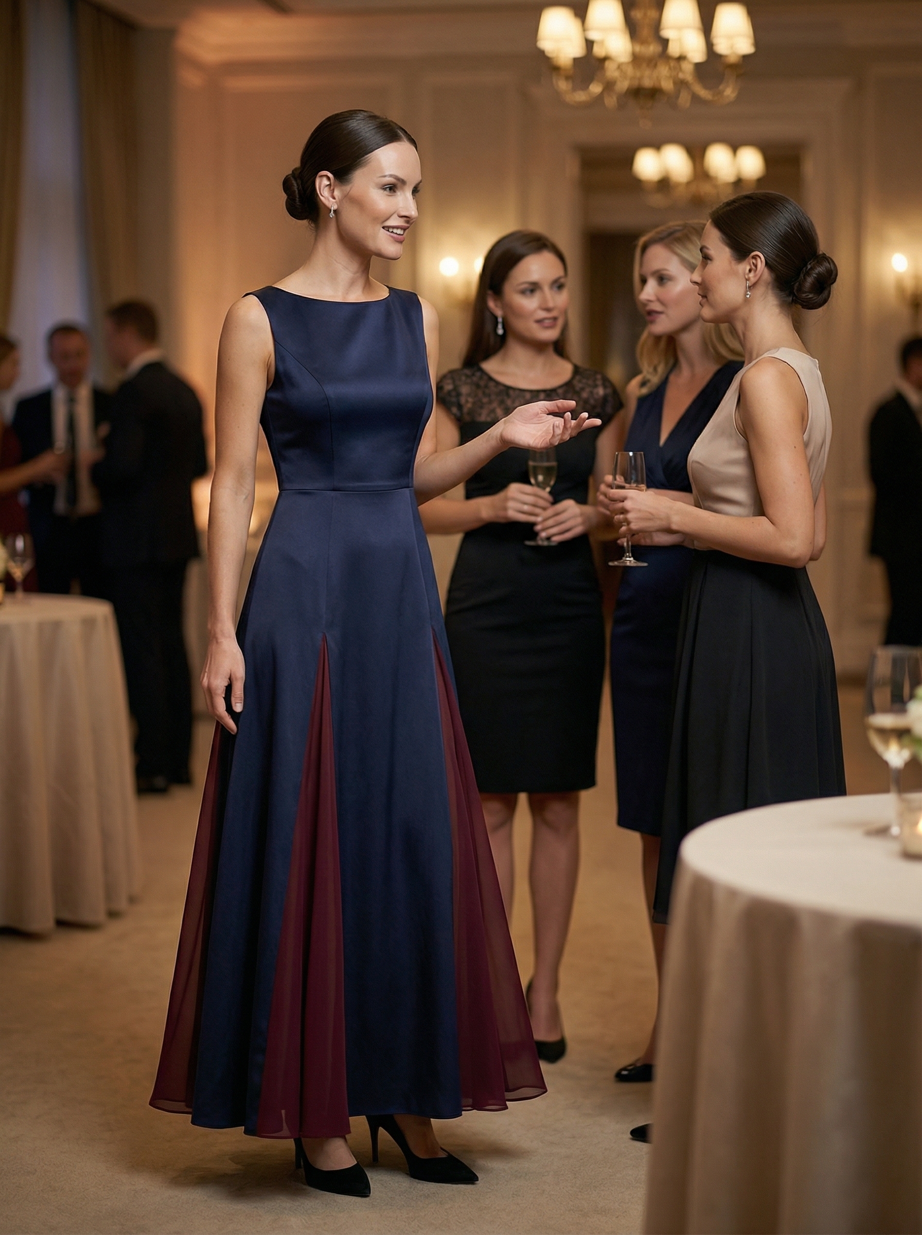 Atelier Dress "THE FIRE WITHIN" — Royal Fire