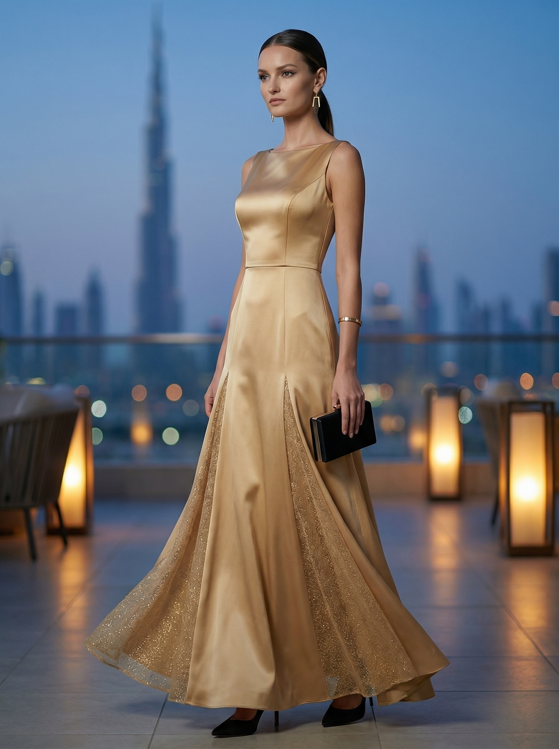 Atelier Dress "THE FIRE WITHIN" — Golden Hour - image 7