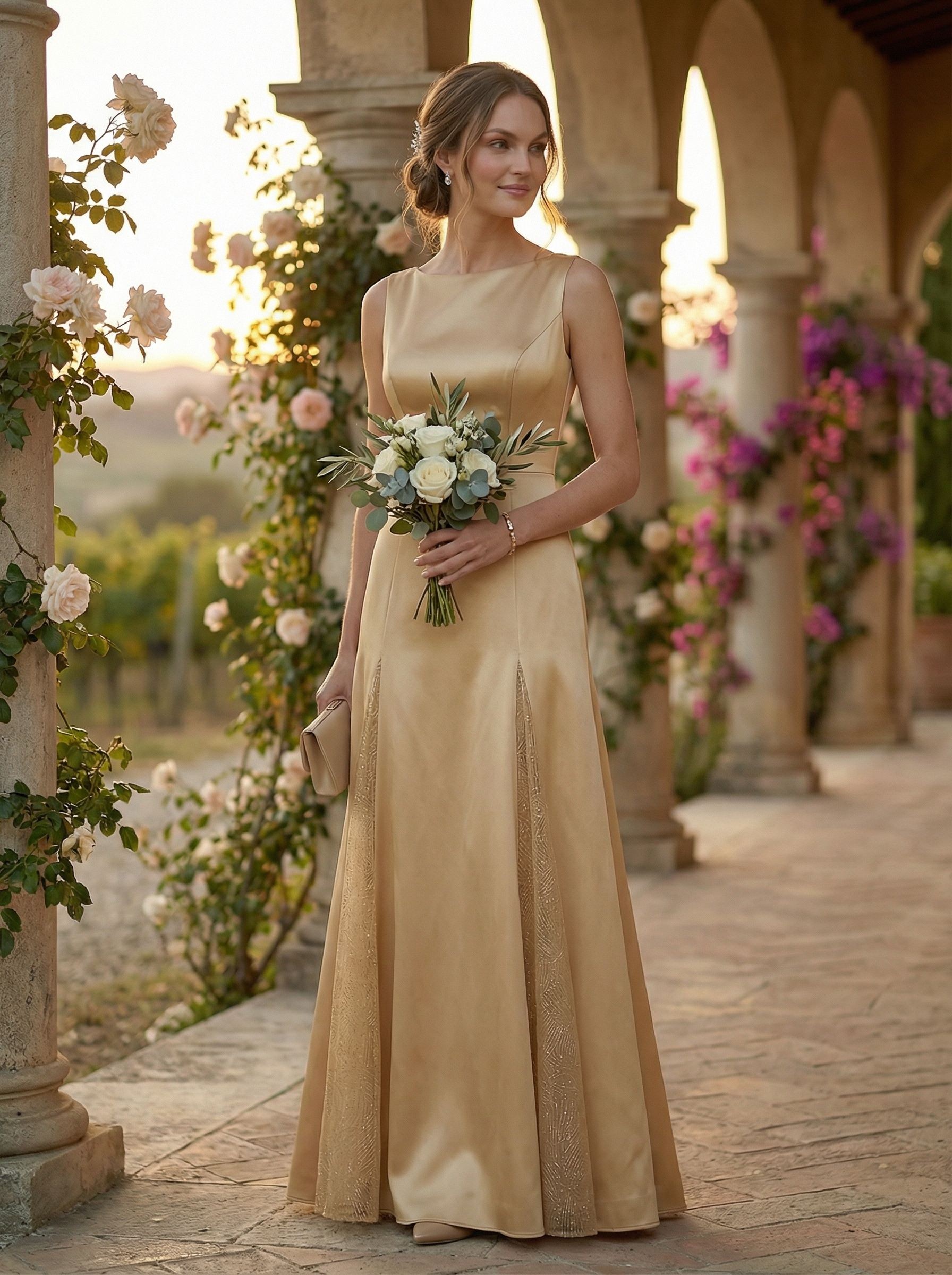 Atelier Dress "THE FIRE WITHIN" — Golden Hour - thumbnail 4