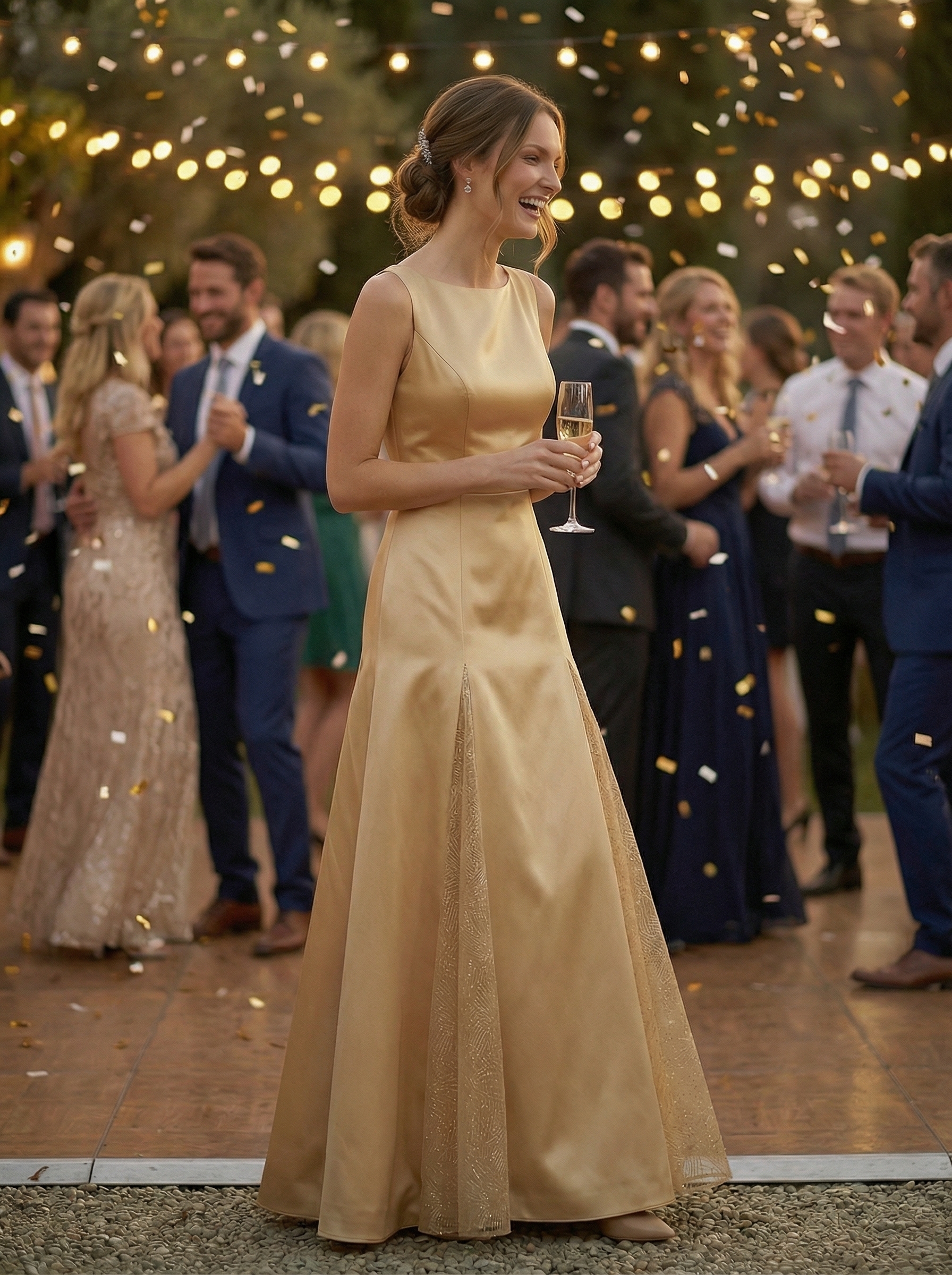 Atelier Dress "THE FIRE WITHIN" — Golden Hour - image 12