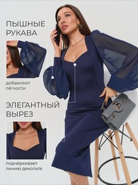 Платье футляр вечернее праздничное Bianca - thumbnail 7