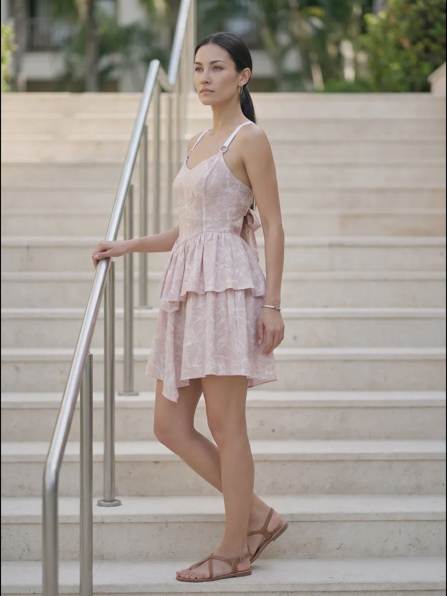 Eliza Fluid drape Sommerkleid - image 12