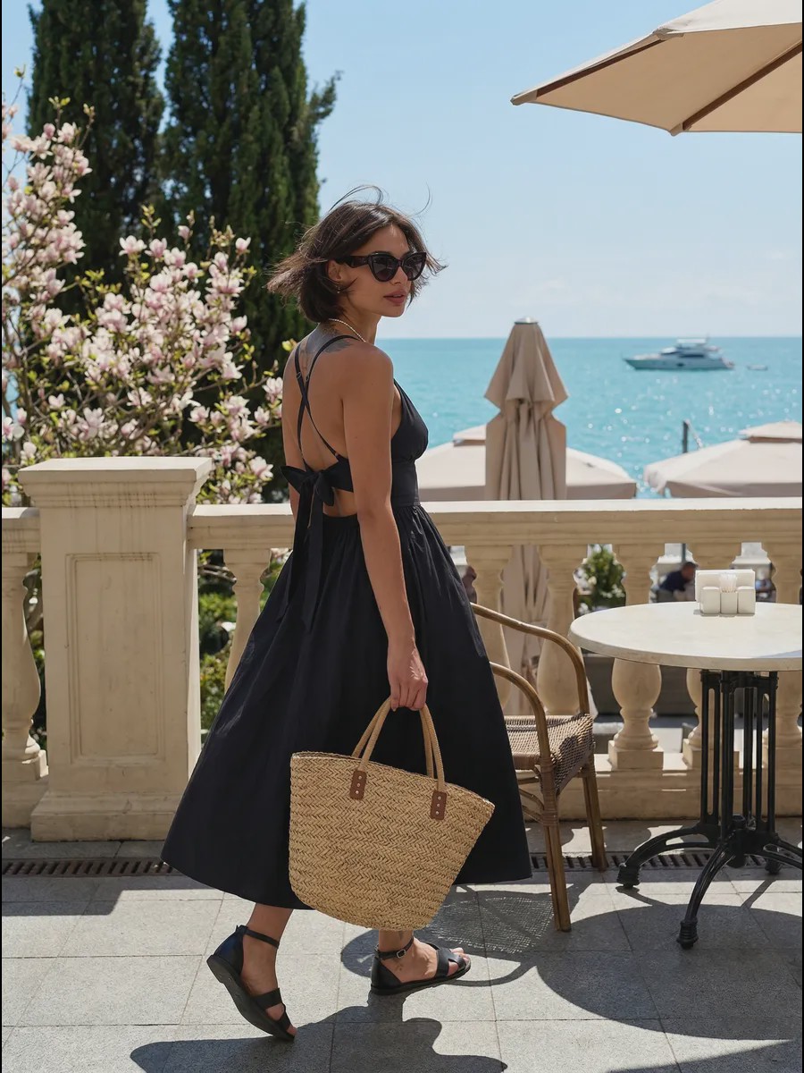 Luna Signature Silhouette Maxi Dress - image 9