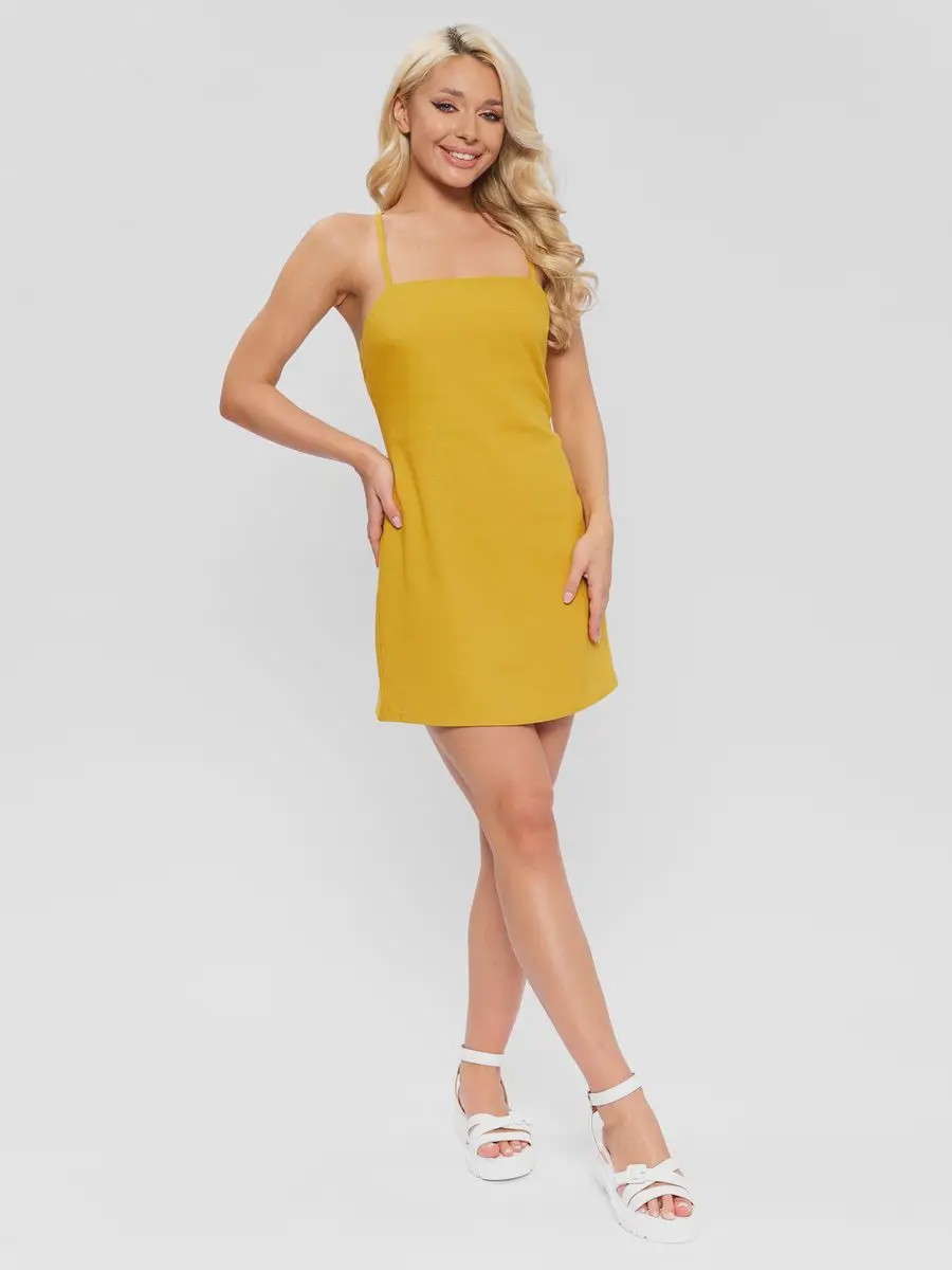Open Back Mini Dress - image 13