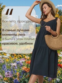 Премиальный сарафан из муслина - Isida - thumbnail 3