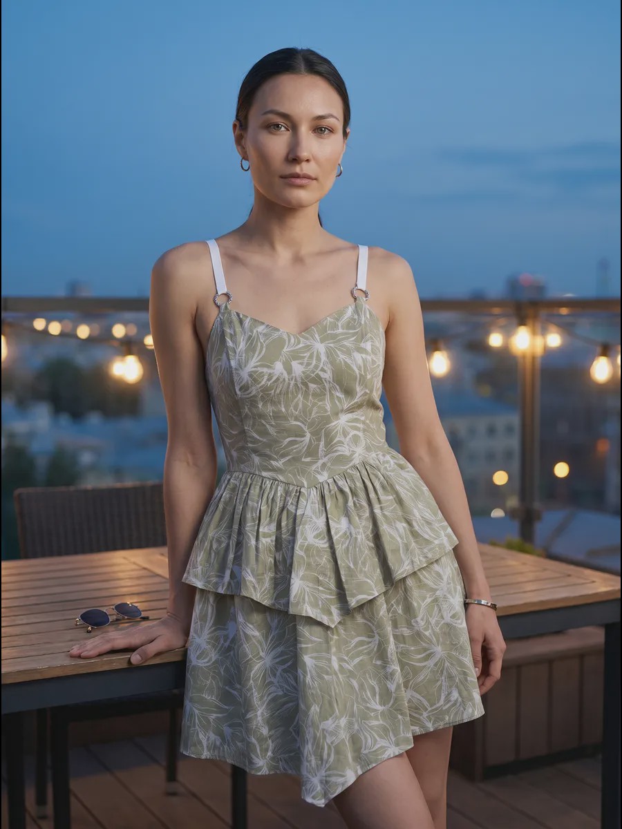 Eliza Fluid drape ชุดนอน - image 7