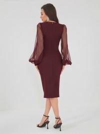 Bianca vestido de diseñador vestido tubo - thumbnail 12