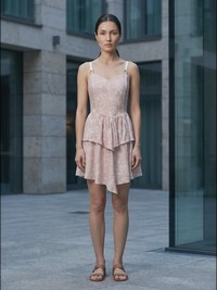 Eliza Fluid drape Sommerkleid - thumbnail 8