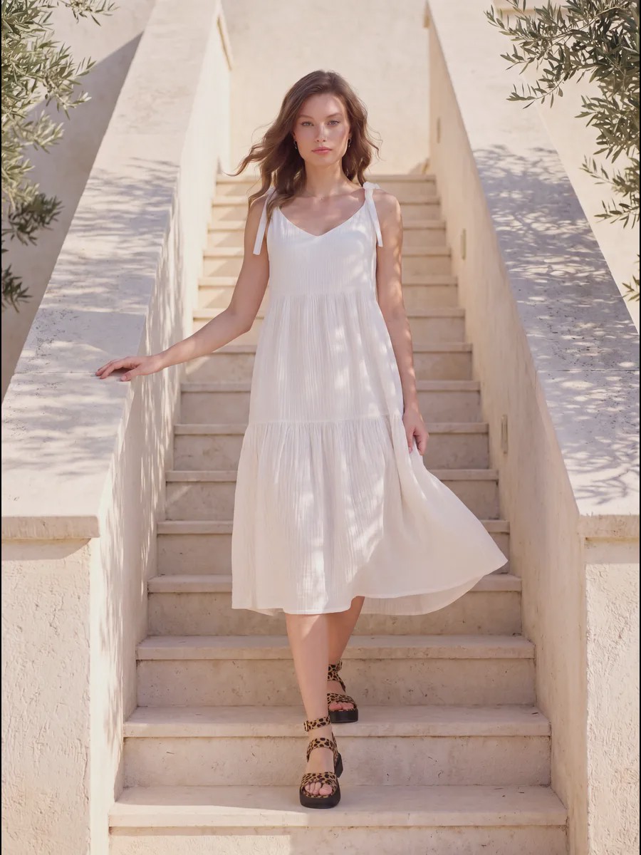 Isida Signature Silhouette Midi Dress - image 5