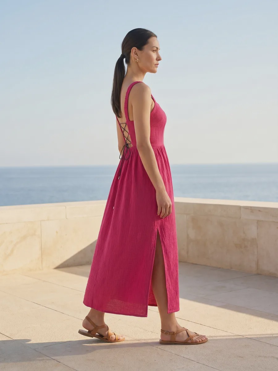 Lili Fluid drape 太阳裙 - image 10