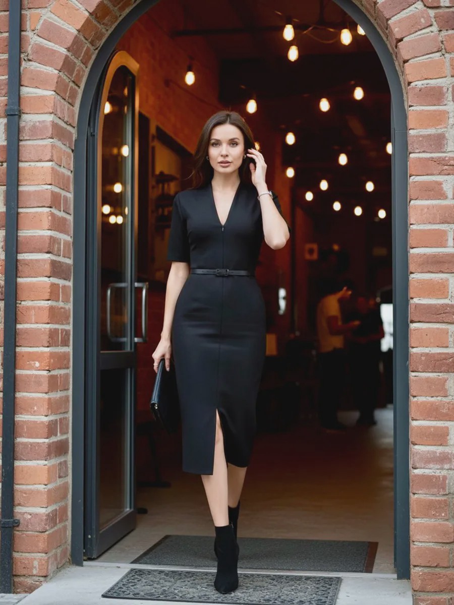 Katai Signature Silhouette Sheath Dress - image 19