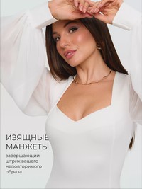 Торжественное платье футляр праздничное Bianca - thumbnail 3