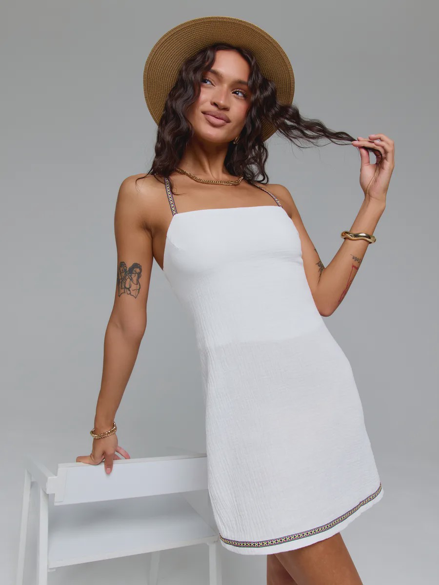 Moana 3bs Hinten offen Minikleid - image 22