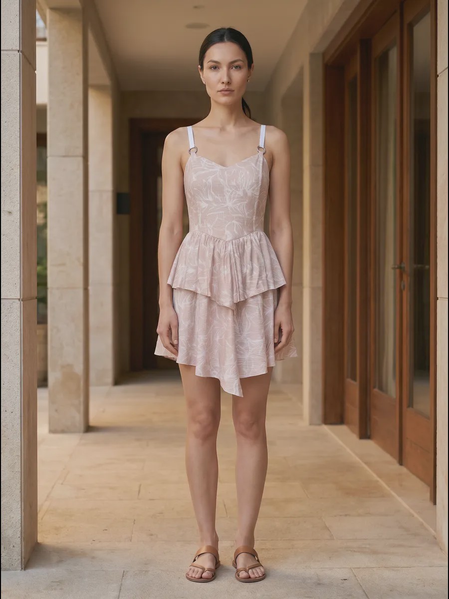 Eliza Fluid drape Sommerkleid - image 11