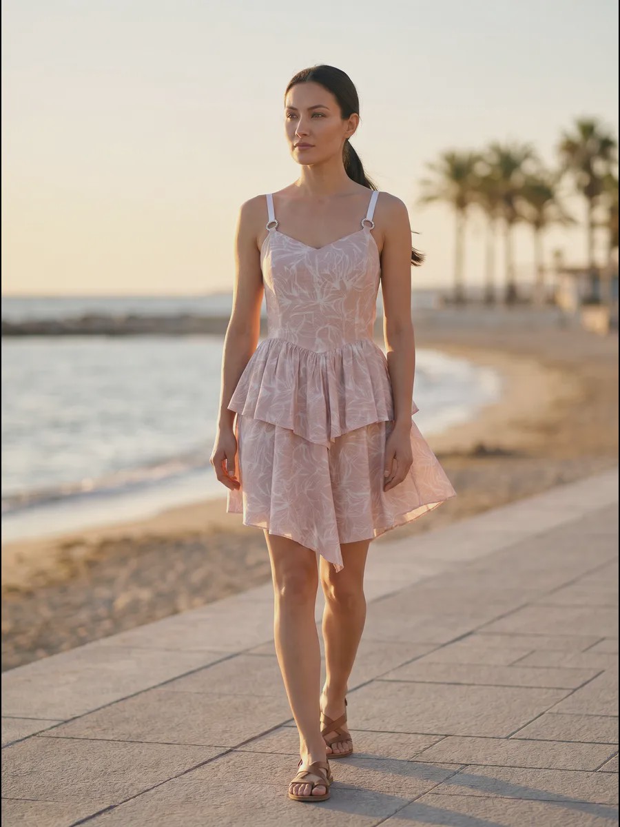 Eliza Fluid drape Sommerkleid - image 10
