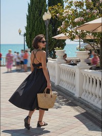 Luna Signature Silhouette Maxi Dress - thumbnail 8