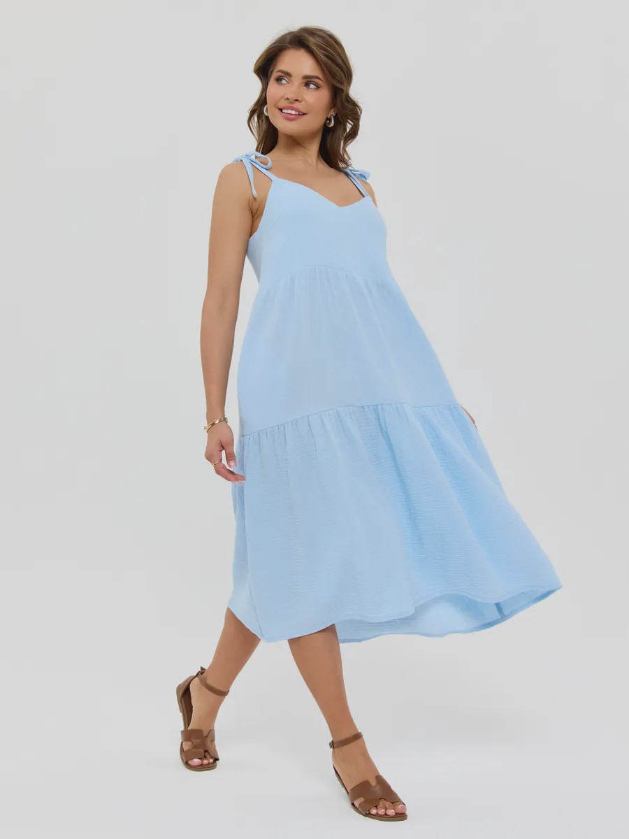 Isida vestido de diseñador vestido midi - image 19