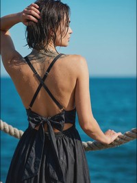 Luna Signature Silhouette Maxi Dress - thumbnail 4