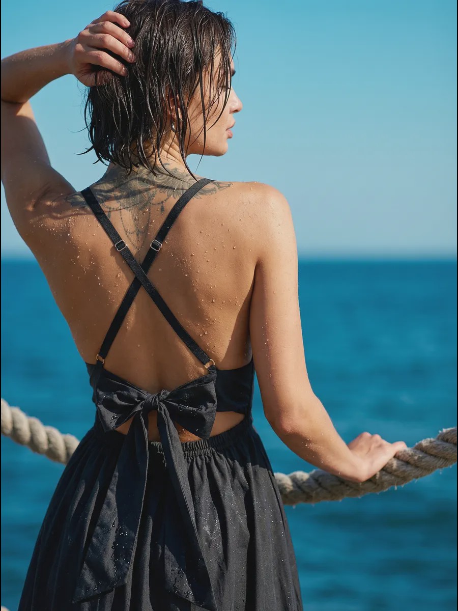 Luna Signature Silhouette Maxi Dress - image 4