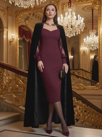 Bianca vestido de diseñador vestido tubo - thumbnail 9