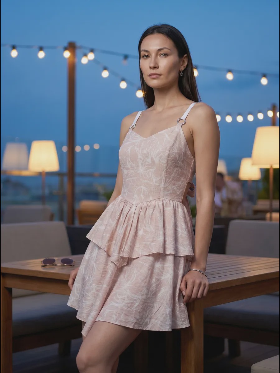 Eliza Fluid drape Sommerkleid - image 5