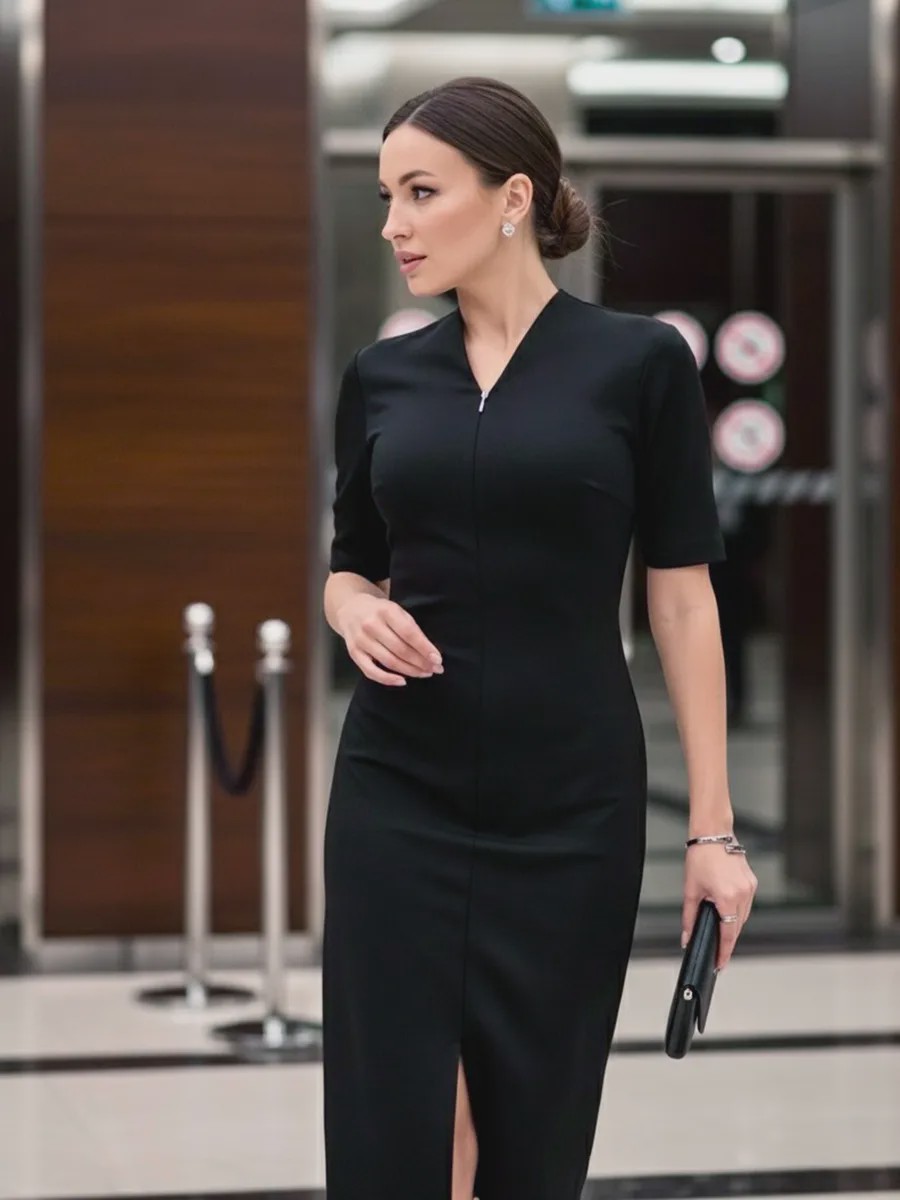 Katai Signature Silhouette Sheath Dress - image 21